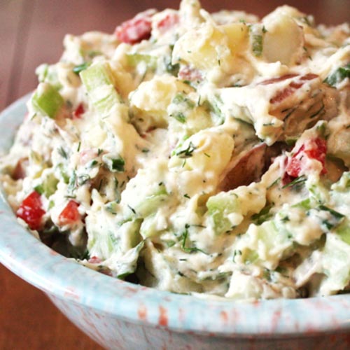 Vegan Creamy Potato Salad
