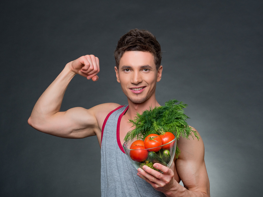 A vegan fitness trainer who doesn't eat meat