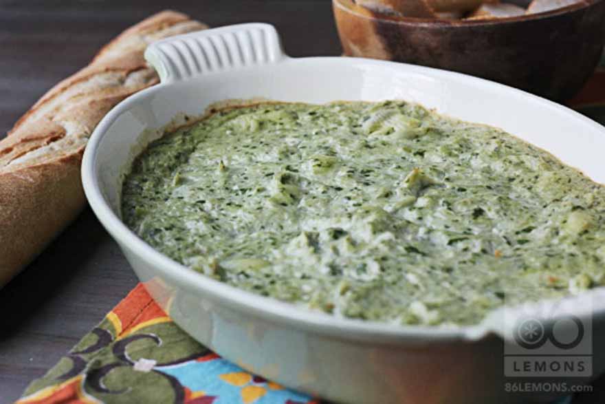 Vegan Artichoke Spinach Dip Recipe Gluten-Free