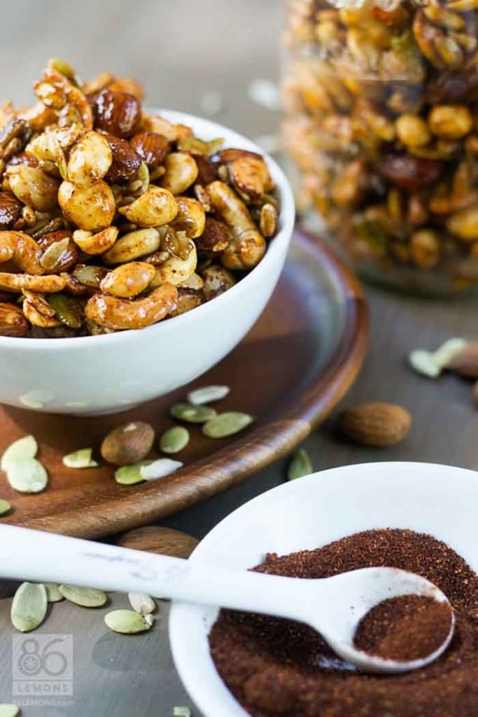 Vegan Sweet & Spicy Nut Mix Gluten-free
