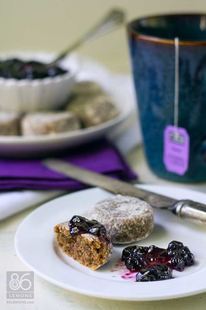Vegan Russian Tea Cakes (Gluten-free, Raw) + COOKBOOK GIVEAWAY!