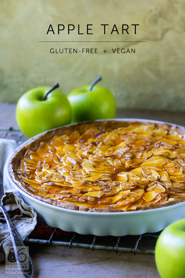 Vegan Apple Tart Gluten-free