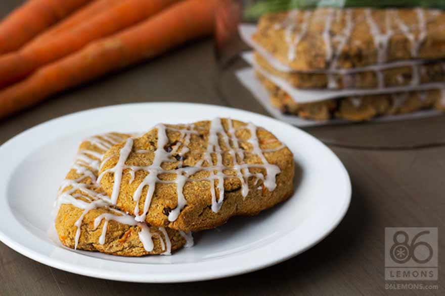 Vegan Carrot Cake Protein Bars Gluten-free