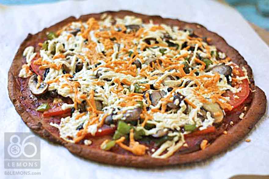 Vegan Easy Pizza Crust Gluten-free