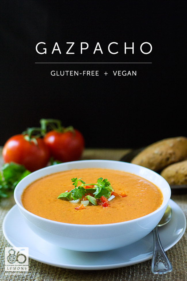 Vegan Gazpacho Gluten-free