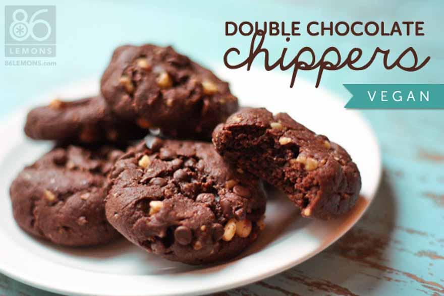 Vegan Double Chocolate Chippers Gluten-free