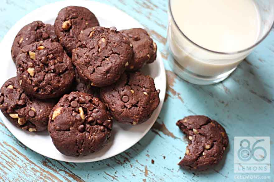Vegan Double Chocolate Chippers Gluten-free