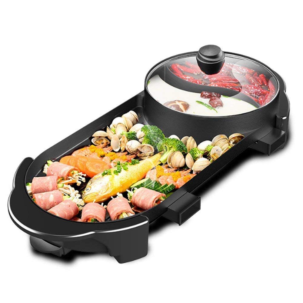 Eutuxia Master Grill Pan for Korean BBQ, Cast Iron Stovetop