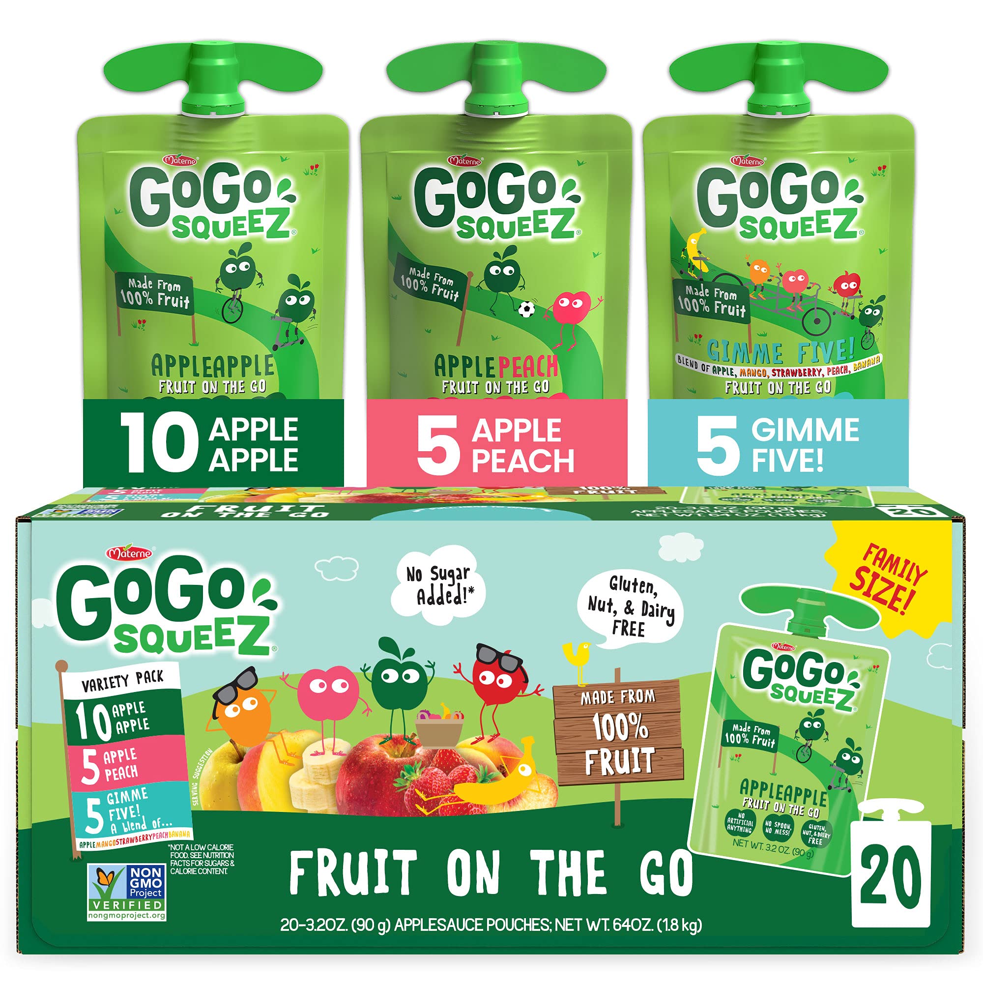 GoGo squeeZ Variety Pack