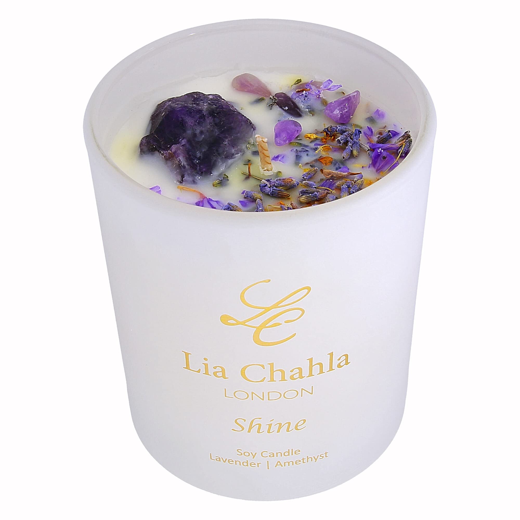 LIA CHAHLA London Lavender Amethyst Candle