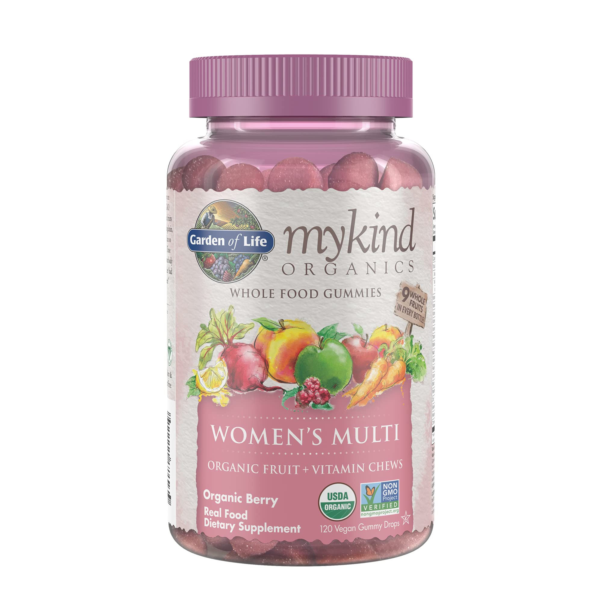 Garden of Life mykind Organics Women's Gummy Vitamins