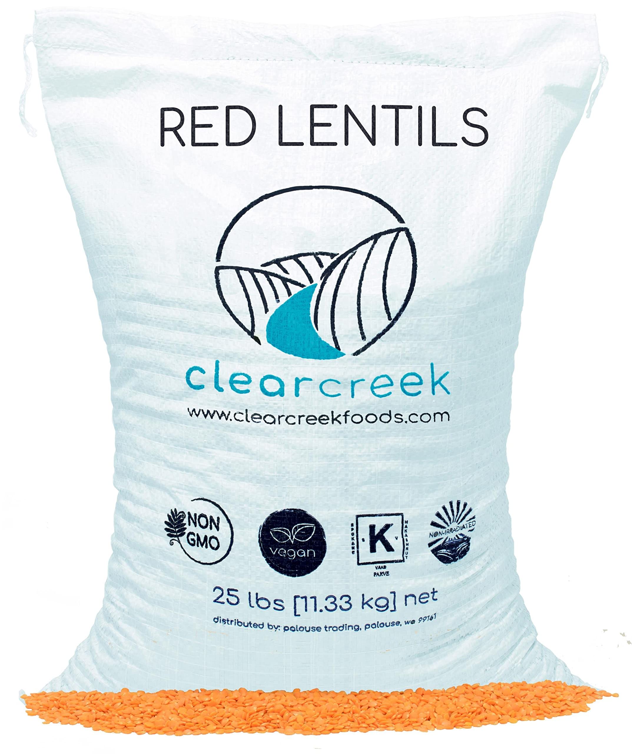 Hearty Idaho Red Lentils