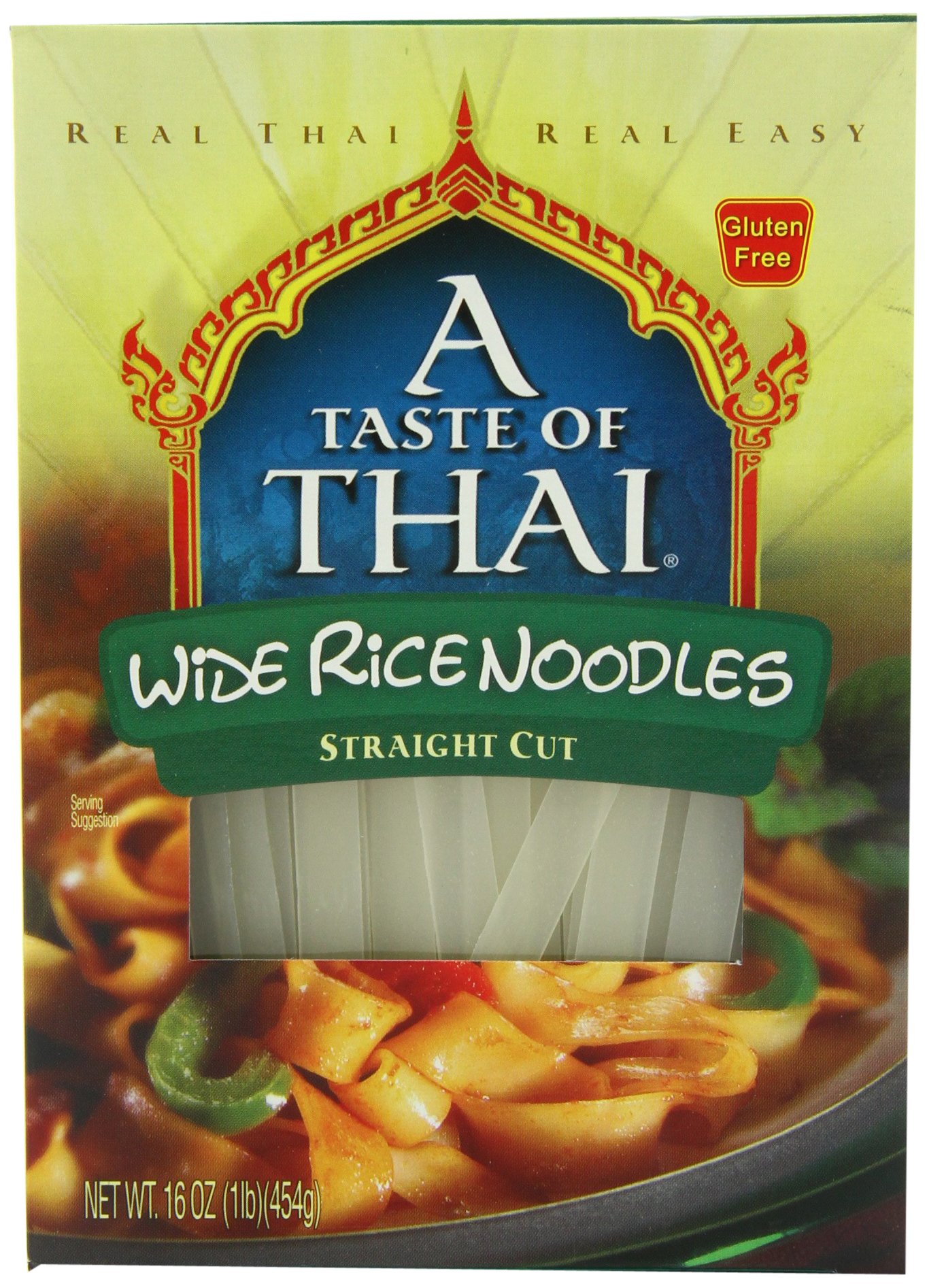 A Taste of Thai Wide Rice Noodles