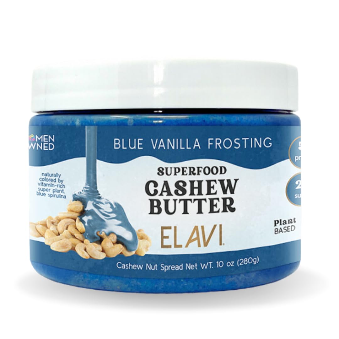 ELAVI Keto Blue Vanilla Cashew Butter
