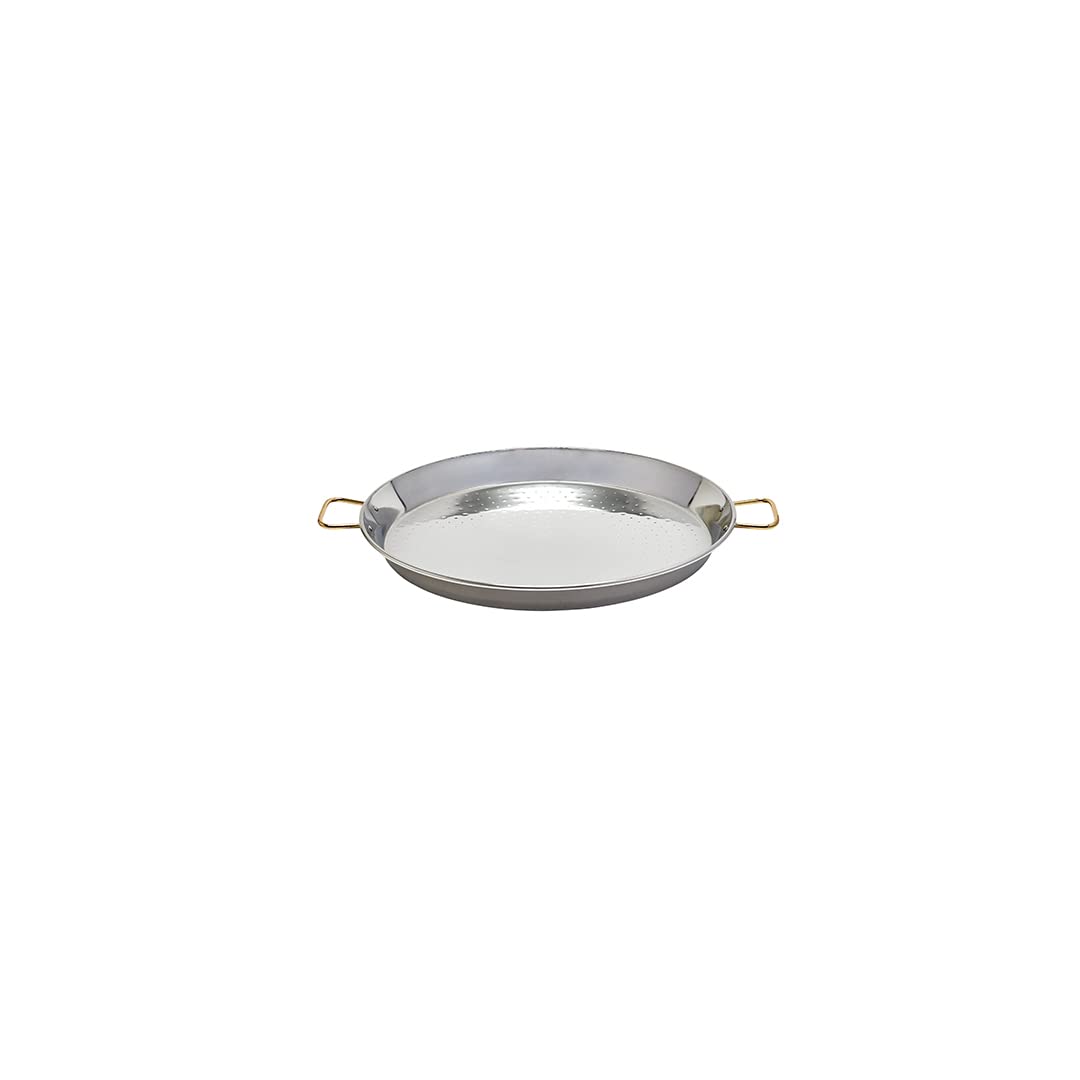Garcima 20-Inch Stainless Steel Paella Pan