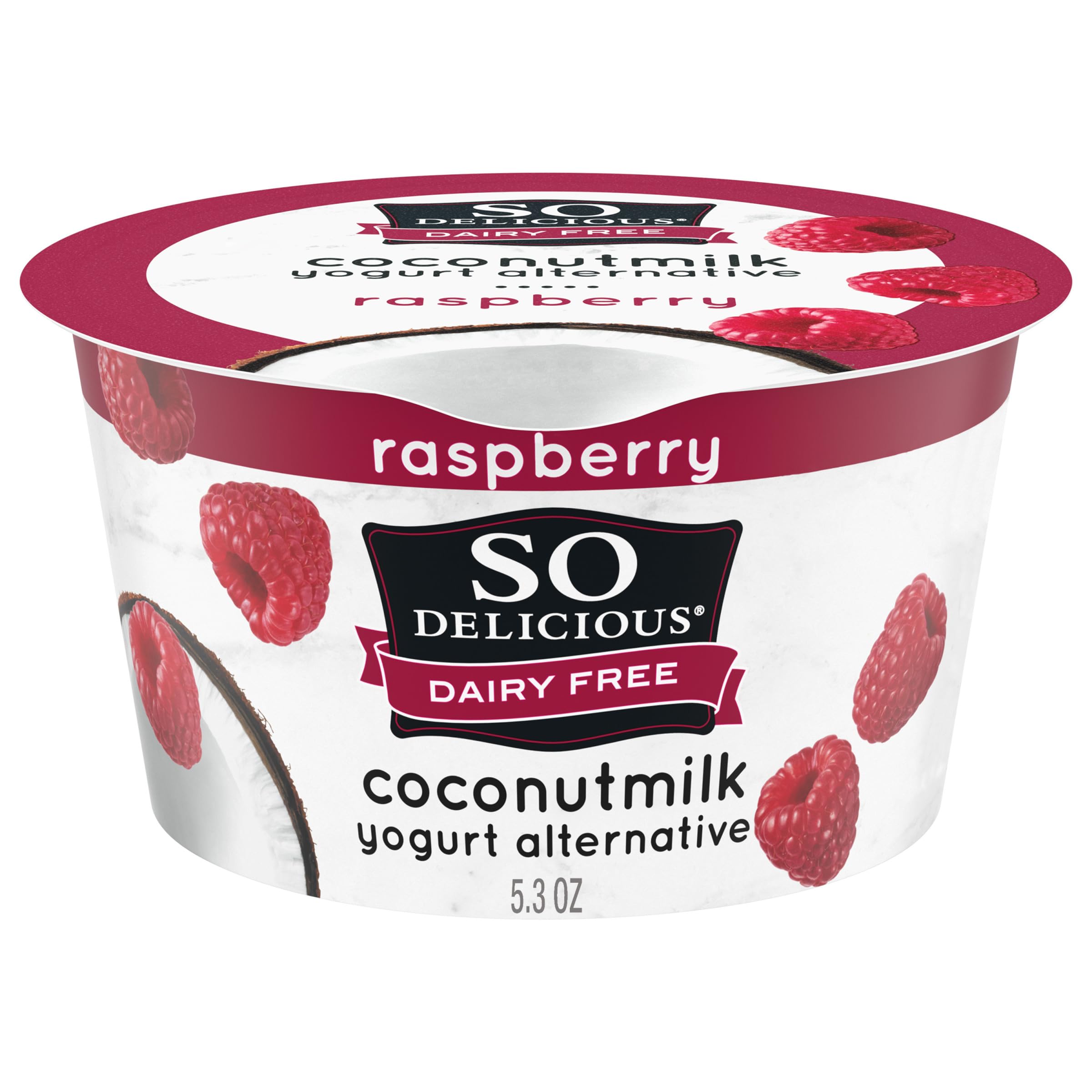 So Delicious Raspberry Coconut Milk Yogurt