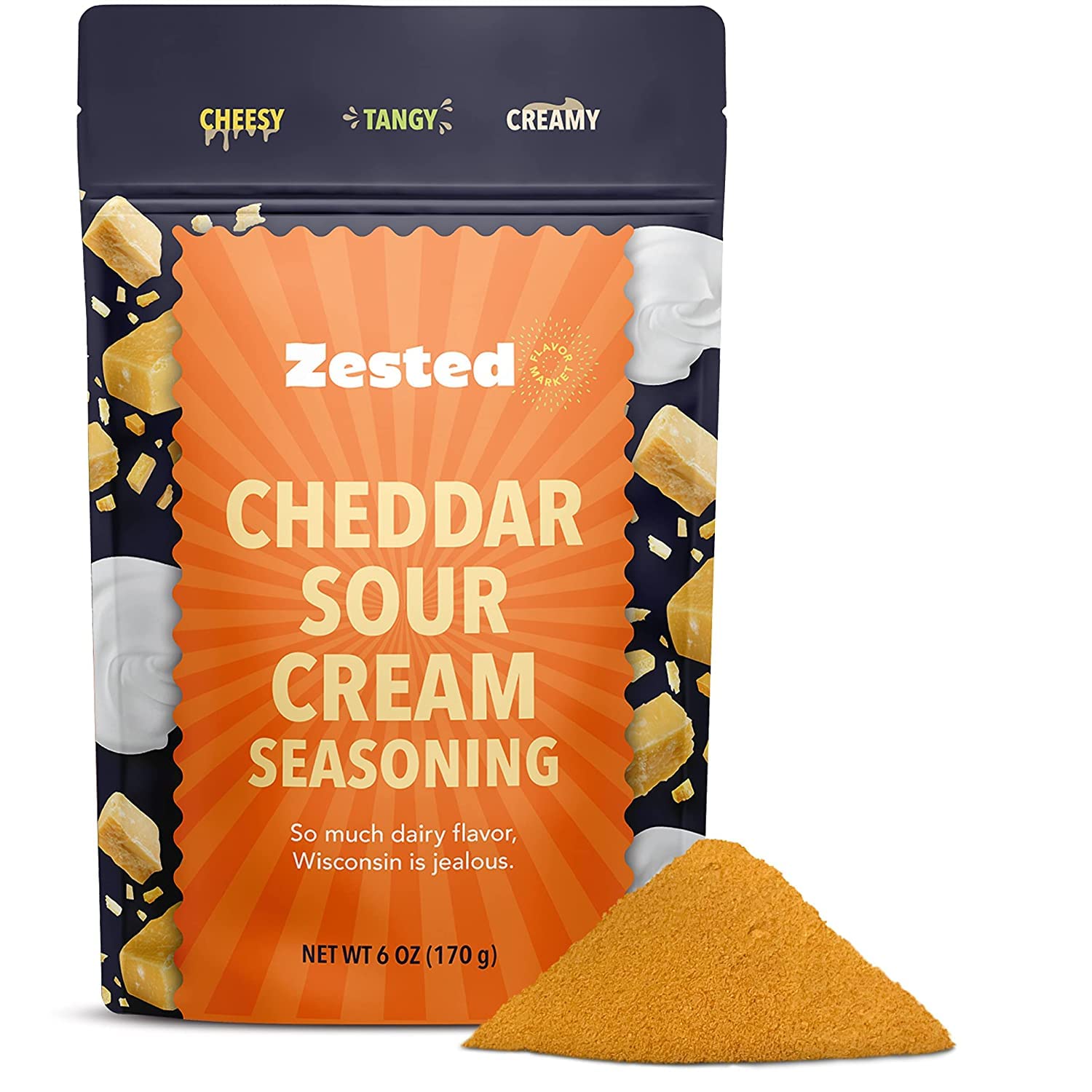 Zested Cheddar Sour Cream Seasoning