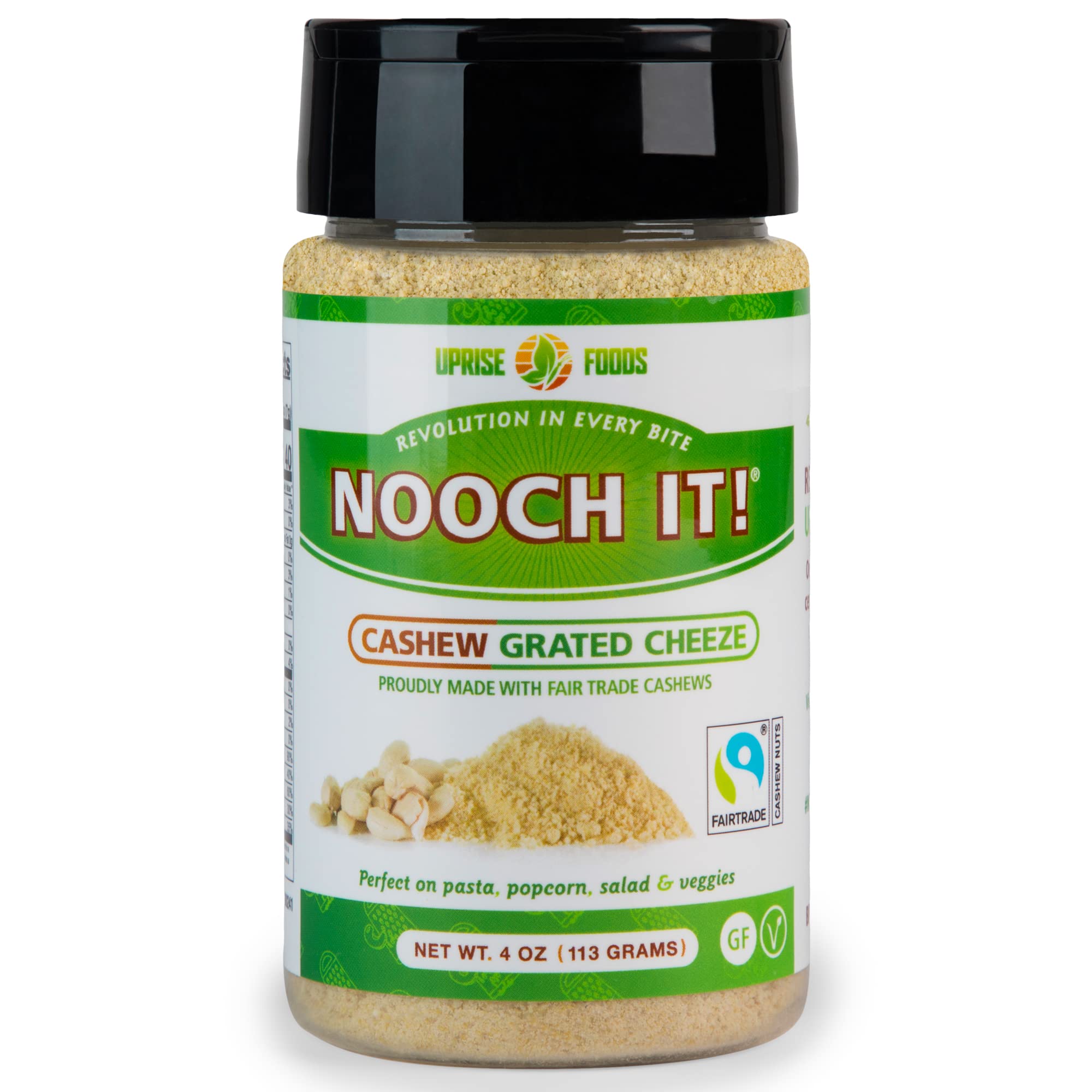 NOOCH IT! Dairy-Free Cashew Grated Cheeze