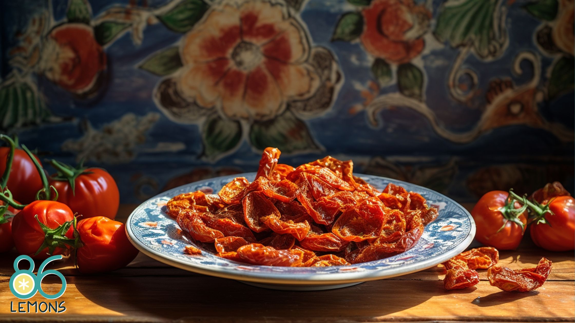 How to make sun-dried tomatoes with aromatic herbs